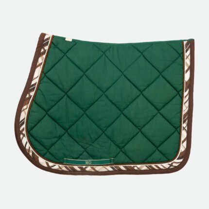 RG italy - Tapis De CSO Motif Ecossais Vert Sapin