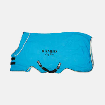 Horseware - Couverture séchante Rambo Dry Rug Supreme Bleu clair