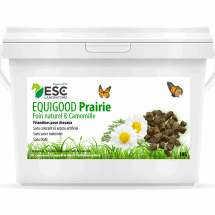 ESC Laboratoire - Equigood Prairie - foin naturel & camomille