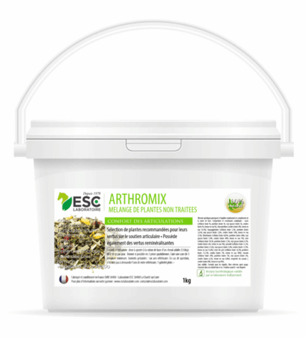 ESC Laboratoire - Arthromix - Raideurs et confort articulaire cheval