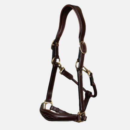 Dy'On - Licol En Cuir Marron