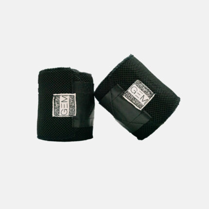 Gem Equitation - Bandes De Polo 3D Mesh Noir