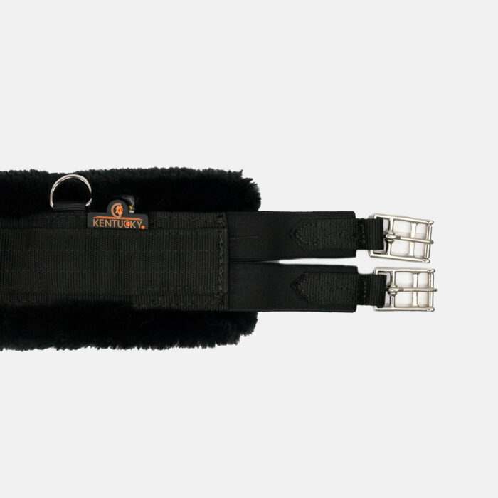 Kentucky Horsewear - Sangle Sheepskin Noir/Noir – Image 3