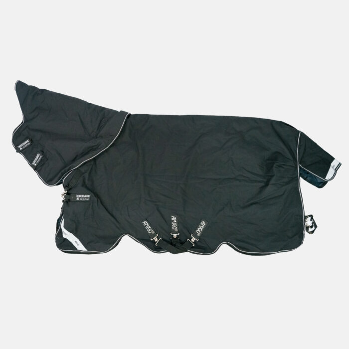 Horseware - Couverture D’Extérieur Amigo Bravo 12 Plus 400G Noir – Image 1