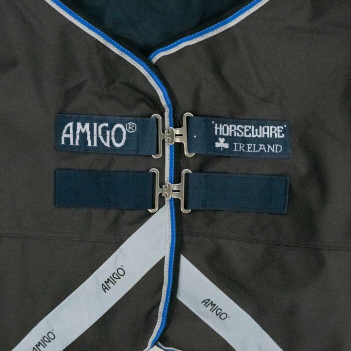 Horseware - Couvertures d’extérieur Amigo Bravo 12 Original Pony 0g Gris, aqua, – Image 2