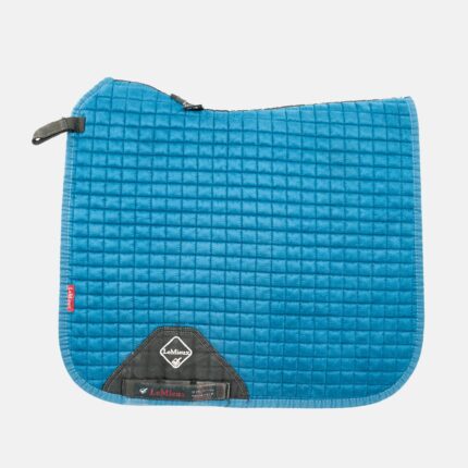 Lemieux - Tapis De Dressage Square En Suédine Bleu Benetton