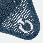 Cavalleria Toscana - Bonnet Crochet Bleu Marine – Image 2
