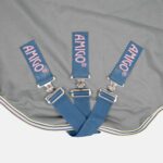 Horseware - Couverture D’Extérieur Amigo Bravo 12 Plus 250G Gris, Marine, Citron – Image 4
