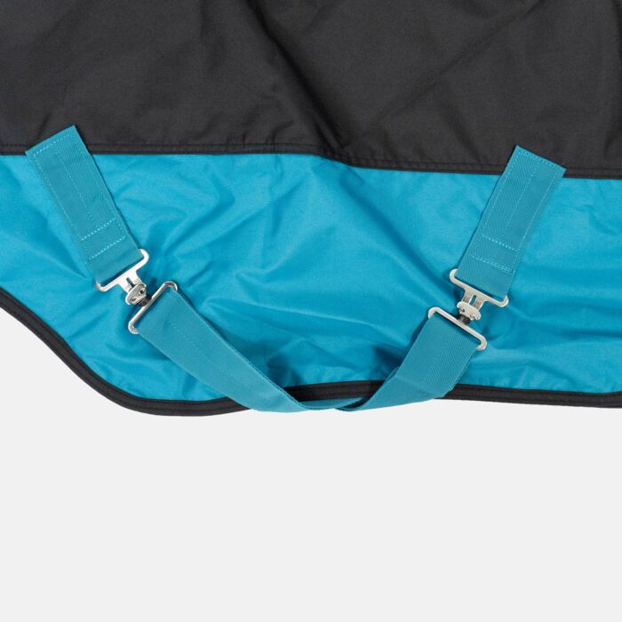 Horseware - Couverture D’Extérieur Mio Turnout 0G Noir, Turquoise – Image 3