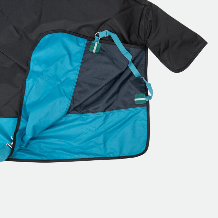 Horseware - Couverture D’Extérieur Mio Turnout 0G Noir, Turquoise – Image 4