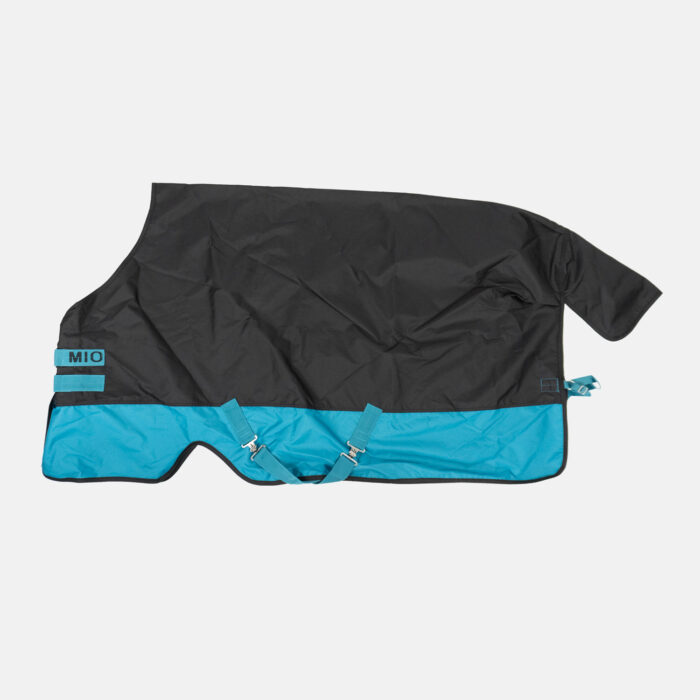 Horseware - Couverture D’Extérieur Mio Turnout 0G Noir, Turquoise – Image 1