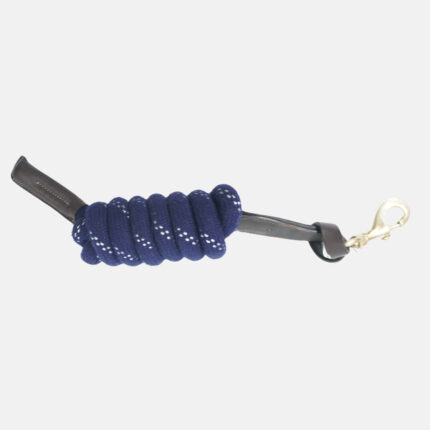 Canter - Longe Avec Corde Bouclerie Or Marron / Marine