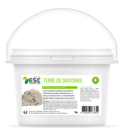 Esc laboratoire - Terre de Diatomée - Parasites externes Cheval