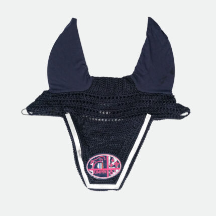 Jump'In - Bonnet Écusson Ovale Marine Et Fuchsia