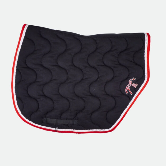 Pénélope Store - Tapis Coupé Sport Point Sellier Classique Noir / Rouge – Image 1