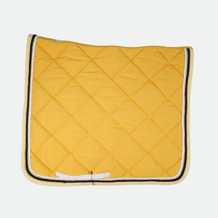 Rg Italy - Tapis De Dressage Coton À Carreaux Personnalisé Moutarde – Image 1