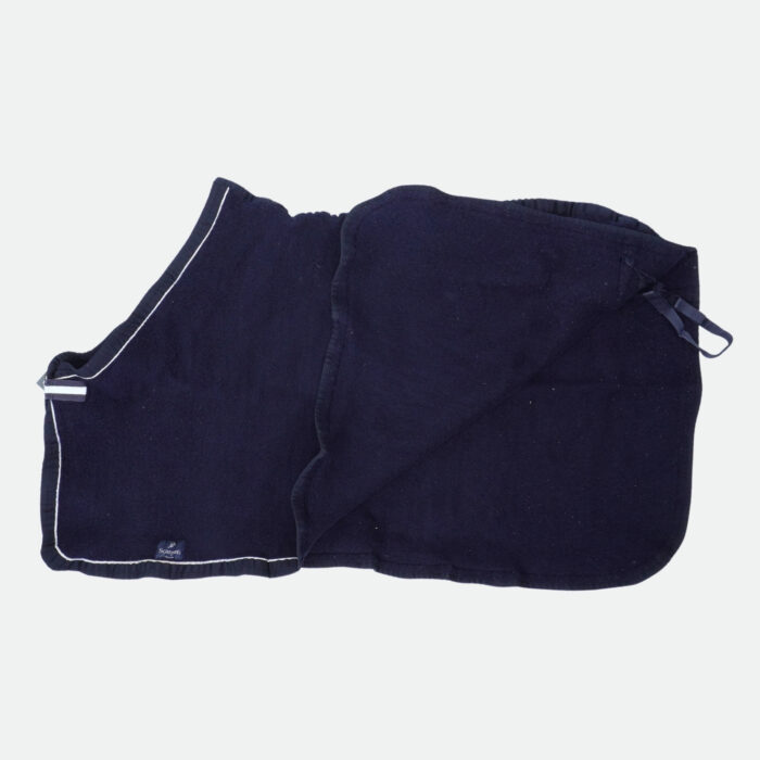 Anna Scarpati - Couverture En Laine Marine – Image 3
