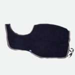 Anna Scarpati - Couvre-Reins Polaire Teddy Marine