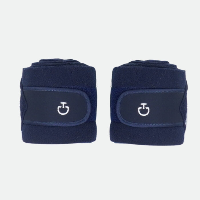 Cavalleria Toscana - Bandes De Polo Set 2 Jersey & Fleece Marine / Bleu Fumé – Image 3