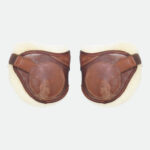 Cwd Sellier - Protège Boulets Mouton Synthétique Poney Marron / Marron – Image 3