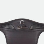 Equiline - Sangle Bavette Jumping Anatomique En Cuir Marron – Image 2