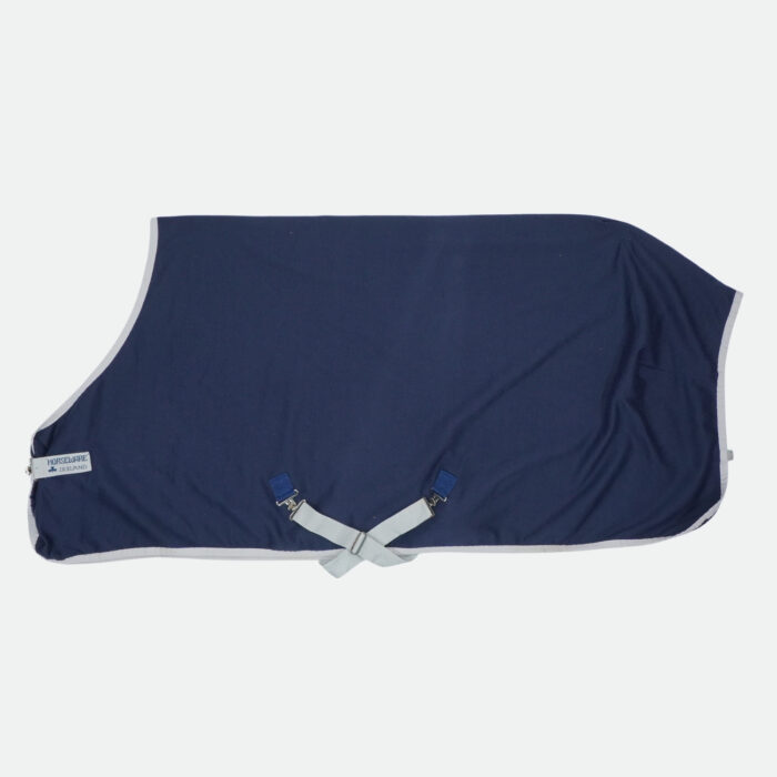 Horseware – Couverture Séchante Amigo Jersey Cooler Bleu marine Argent – Image 1