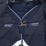 Horseware - Couverture D’Extérieur Amigo Bravo 12 Original 400G Marine, Argent – Image 2