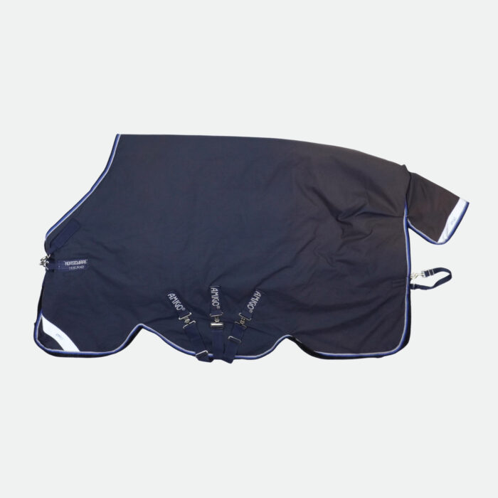 Horseware - Couverture D’Extérieur Amigo Bravo 12 Original 400G Marine, Argent – Image 1