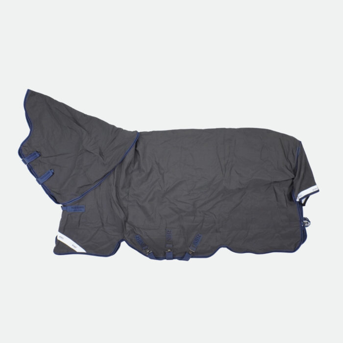 Horseware - Couverture d’extérieur Rhino Hexstop Vari-Layer 100G Plus Gris, Indigo – Image 1