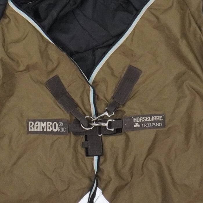 Horseware - Couverture extérieur Rambo Optimo 0G bundle Avec Liner 400G & Couvre Cou – Image 5