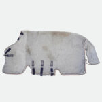 Horseware - Couvertures Anti Mouches Rambo Protector 0G Argent, Marine, Blanc – Image 2