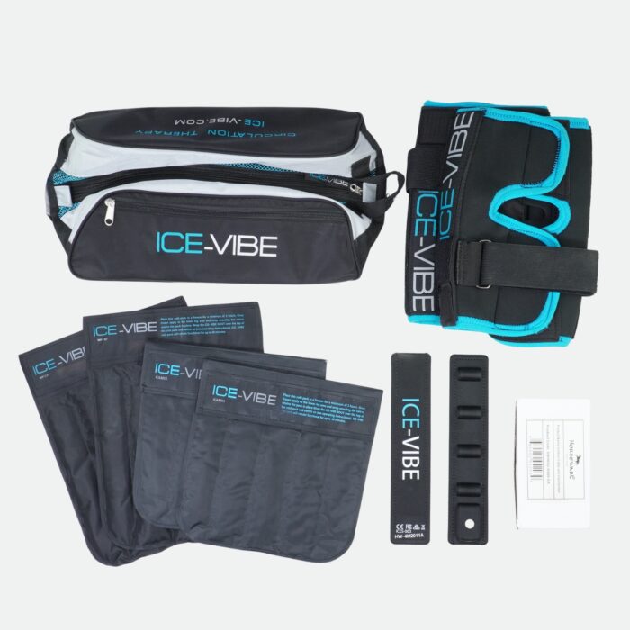 Horseware - Ice-Vibe Protège Genou De Repos Froides & Vibrantes Noir – Image 7