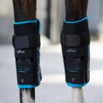 Horseware - Ice-Vibe Protège Genou De Repos Froides & Vibrantes Noir – Image 3