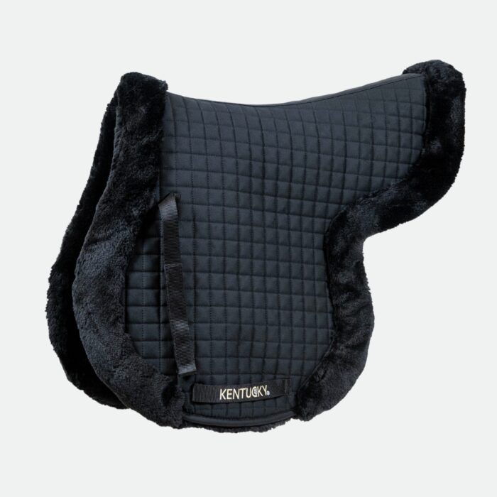Kentucky Horsewear - Tapis De Cso Hunter Mouton Vegan Noir – Image 1