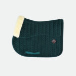 Kentucky Horsewear - Tapis De Cso Skin Friendly Velvet Vert Sapin