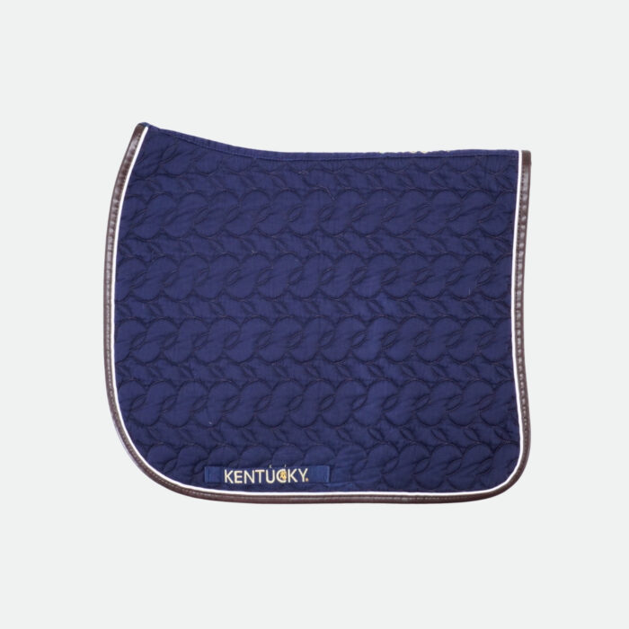 Kentucky Horsewear - Tapis De Dressage Old Sans Logo Marine – Image 1