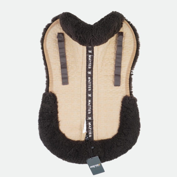 Mattes - Amortisseurs Quilt Mouton Beige / Marron – Image 2