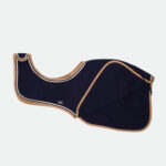 Paddock Sports - Couvre-Reins Polaire Personnalisé Marine / Camel – Image 2