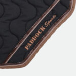 Paddock Sports - Tapis De Dressage Coupé Personnalisé Noir / Marron – Image 2