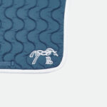 Pénélope Store - Tapis De Cso Point Sellier Classique Bleu Pétrol / Blanc – Image 2