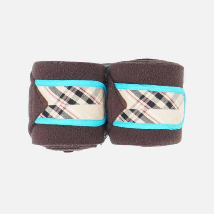 Rg Italy - Bandes De Polo Set de 2 Personnalisé Marron / Azure – Image 1