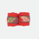 Rg Italy - Bandes De Polo Set de 2 Personnalisé Rouge / Marron – Image 3