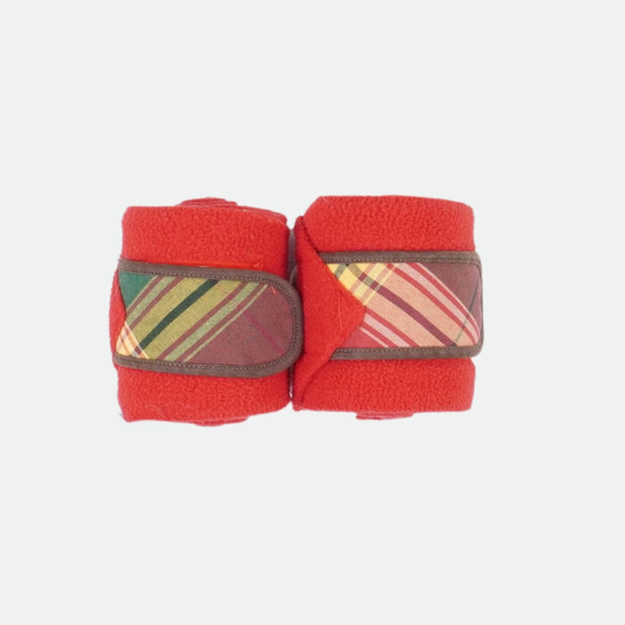 Rg Italy - Bandes De Polo Set de 2 Personnalisé Rouge / Marron – Image 3