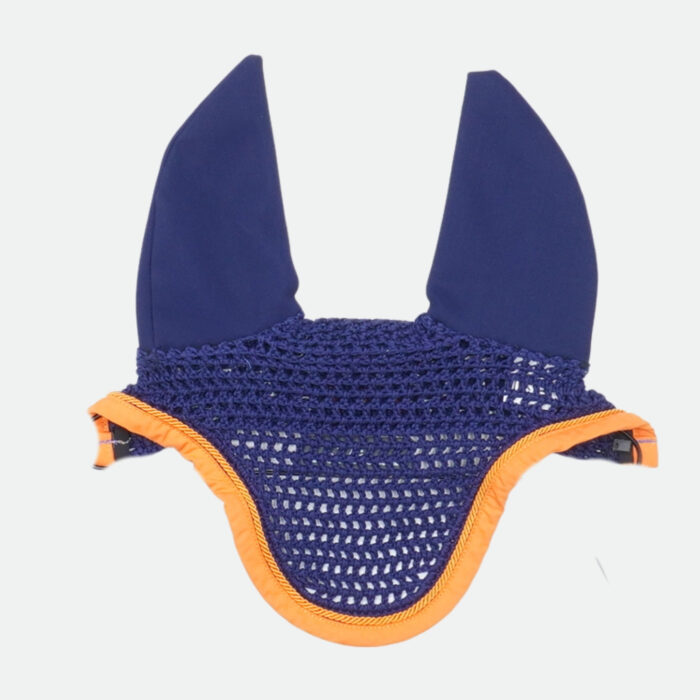Rg Italy - Bonnet En Coton Égyptien Personnalisé Marine / Orange – Image 1