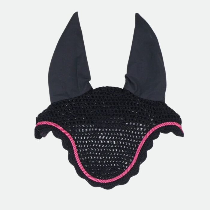 Rg Italy - Bonnet En Coton Égyptien Personnalisé Noir Rose – Image 1