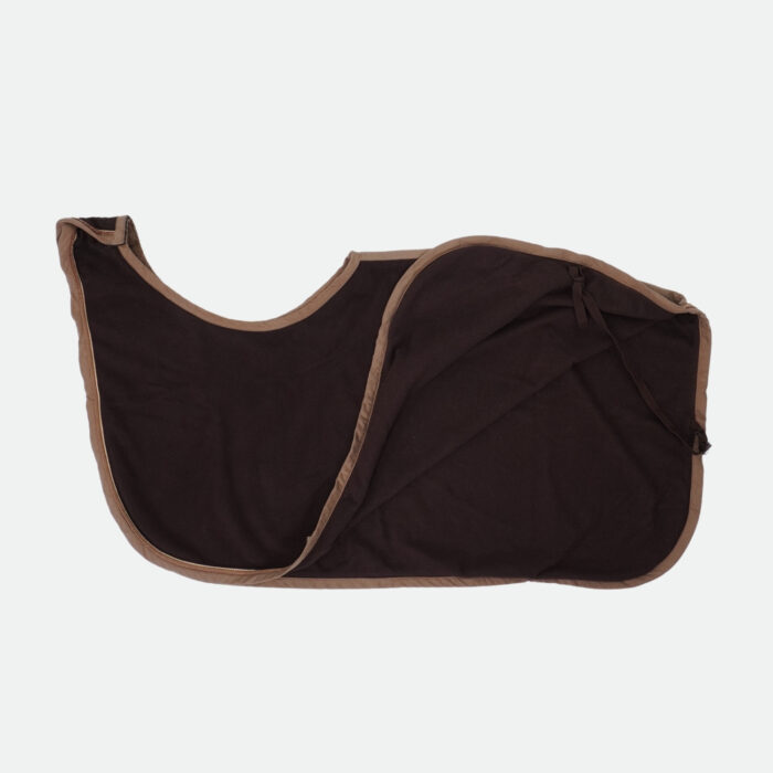 Rg Italy - Couvre-Reins Polaire Personnalisé Marron/Beige – Image 2