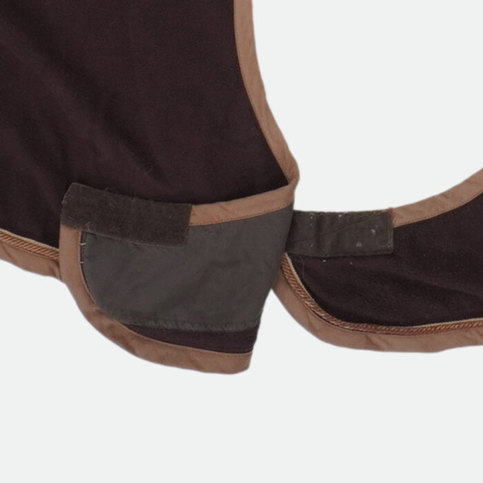 Rg Italy - Couvre-Reins Polaire Personnalisé Marron/Beige – Image 4