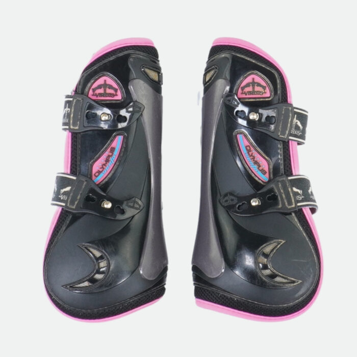 Veredus - Guêtres Ouvertes Olympus Vento Color Edition Noir / Rose – Image 1