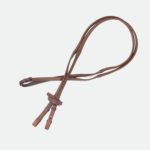 Antares Sellier - Rênes Caoutchouc Cuir Et Nylon Origin 20Mm Marron