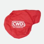 Cwd Sellier - Housse De Selle Classic Avec Trou D'Étrier Rouge